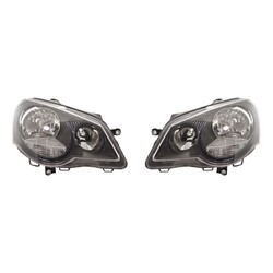 Scheinwerfer Set passend für VW Polo 02 9N 04/2005-01/12 H7 H1 links rechts