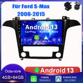 8-Kern Android 13.0 Autoradio Für Ford S-Max 2006-2015 GPS Navi DSP CarPlay 64GB