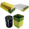 MANN-FILTER PAKET für VW Caddy II Kasten 9K9A 1.9 TDI D Kombi 9K9B SDI Seat Inca