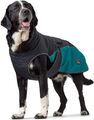 HUNTER Hundemantel Hundejacke Hundeanzug UPPSALA Allrounder schwarz/petrol 45cm