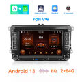 2G+64GB Android 13 Carplay Autoradio RDS Für VW Golf 5 6 Touran Tiguan Passat B6