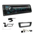 Kenwood CD-Receiver Autoradio DAB+ Bluetooth für Skoda Fabia II Canbus