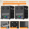 1/2x 700W Cold Spark Machine mit Flight Case DMX Sparkular Funkenmaschine DJ Bar