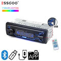 Autoradio Mit FM Bluetooth Freisprecheinrichtung Fernbedienung 1 DIN AUX USB TF