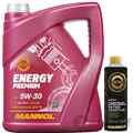 5L MOTORÖL MANNOL ENERGY PREMIUM 5W30 ÖL MOTORÖL+DIESEL KRAFTSTOFF ADDITIV 100ml