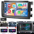 DAB+ Für Smart Fortwo 451 2005-10 KAM 2+64G Android 13 CarPlay Autoradio NAVI BT