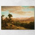 Wind River Land Albert Bierstadt, abr131 drucken auf leinwand