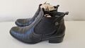 TAMARIS Ankle Boots - kurze Stiefeletten Schuhe Leder Schwarz Gr. 37