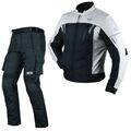 Herren Motorrad Textil Kombi Biker Motorrad Wasserdicht Textil Kombi Protektoren