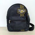 Dr. Martens Retro Nylon klein Mini schwarz Reise Reißverschluss Rucksack Tasche Gr. 12"