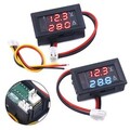 DC Volt Amp Meter Gauge LED 10A Dual Digital Voltmeter Amperemeter Display