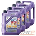 4x 5 L = 20 LITER LIQUI MOLY LEICHTLAUF HIGH TECH 5W-40 MOTOR-ÖL MOTOREN-ÖL