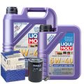 Motoröl 5W40 LIQUI MOLY High Tech 6L+MAHLE Ölfilter+Ölablassschraube