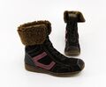 Stiefeletten Tamaris Winter Boots Schnürer Leder braun Gr. 39