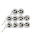 10x GU10 Lampen Fassung Sockel Halogen LED Fassungen Keramik  230V 10 Stück