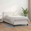 Boxspringbett Matratze Bettgestell Polsterbett Bett Lattenrost Kunstleder vidaXL