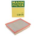 MANN-FILTER C30170 Luftfilter für SAAB OPEL CADILLAC