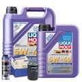 Motoröl 5W40 LIQUI MOLY High Tech 6L+MAHLE Ölfilter +Spülung