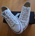 Converse All Star Classic  OX Chucks Sneaker Gr. 45  ( 10 ) unisex weiß 