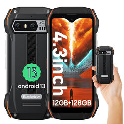 Blackview N6000SE 4,3" Mini Outdoor Smartphone Handy 12GB+128GB 4G Android13 NFC