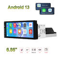 6.86" Carplay Autoradio Android 13 2+64G GPS Navi WiFi IPS Screen Bluetooth USB
