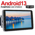 Pumpkin 10.1" Android 13 Autoradio Doppel DIN GPS Navi mit Carplay OBD2 4GB 64GB