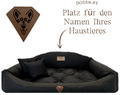 Hundebett Haustierbett Hundekissen Name des Hundes verschiedene Farben und Größe