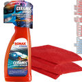 Sonax XTREME Ceramic Quick Detailer 750ml Schnellreiniger + 2 Mikrofasertücher