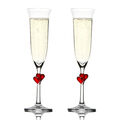 2 Sektgläser L`Amour Stölzle Champagnerglas mit Geschenkkarton Hochzeit Geschenk