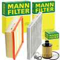 MANN FILTER INSPEKTIONSPAKET passend für ALFA MITO 955 FIAT DOBLO 263 PUNTO 199