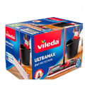 VILEDA Ultramax 2in1 Microfibre Komplett-Set Bodenwischer mit Eimer +  Reiniger