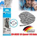 Für Shimano Kette CN-HG95 10Fach-116 Glieder DEORE XT XTR SLX HG-X Fahrrad Kette