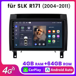 Für Mercedes-Benz SLK Class R171 4+64G Android 13 CarPlay Autoradio GPS Navi DSP