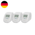 Homematic IP Smart Home Erweiterungsset Heizen – Basic, 3X Digitaler Thermostat 