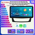 10.33'' Autoradio 64GB Android 12 Für Mercedes Benz E-W211 W219 Navi GPS Carplay