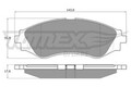 TOMEX Brakes Bremsbelagsatz Scheibenbremse TX 10-74 für CHEVROLET ZAFIRA F75 16V