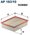 FILTRON AP183/10 Luftfilter Luftfiltereinsatz für Audi für Seat für Skoda 