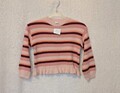 Mädchen Pullover Strickpullover Kurzpullover Rosa 116 Strick Baumwolle Frühling
