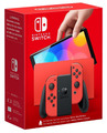 Originalverpackte Nintendo Switch (OLED-Modell) Mario-Edition (Rot) 64GB Console