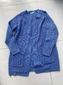 Strickjacke Peter Hahn Blau Gr. 42