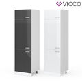 Kühlumbauschrank Küchenschrank Küchenzeile 60 cm R-Line Vicco