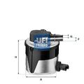 UFI 55.170.00 Kraftstofffilter für Ford Mazda Volvo C-Max Focus II 2005-2014