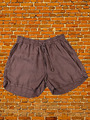 Fat Face DAMEN-MICRO-SHORT GRÖSSE UK 10 TAUPE BRAUN KORDELZUGBUND 100 % LEINEN