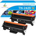 2 Toner für Brother TN-2420 MFC-L2710DW MFC-L 2710 DN HL-L2310 D HL-L2350 DW XXL