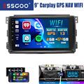 Android 13 Autoradio 2+64G Carplay GPS NAV RDS WIFI Für Smart Fortwo 451 2005-10