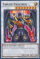 YuGiOh Fabled Valkyrus (V.1) HAC1-EN144 Common Englisch Neu 1st