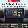 4G+64GB für Mitsubishi Outlander 2005-2011 Android 13 Autoradio CarPlay GPS Navi