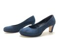 Gabor Damen Pumps Gr. 37,5 High Heels Absatzschuhe Blockabsatz Komfortschuh Blau