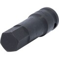 BRILLIANT TOOLS 1/2" Kraft-Bit-Stecknuss Innensechskant 19 mm - BT022629