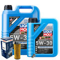 Motoröl 5W30 LIQUI MOLY Longtime High Tech 6L+BOSCH Ölfilter+Ölablassschraube